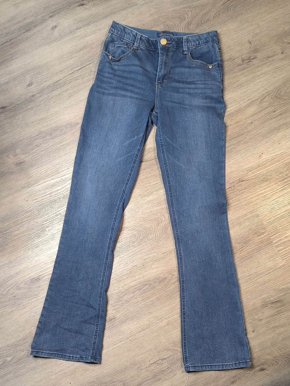 S1224 Mini Boot Democracy Absolution Light Wash Women's Size 0 Jeans